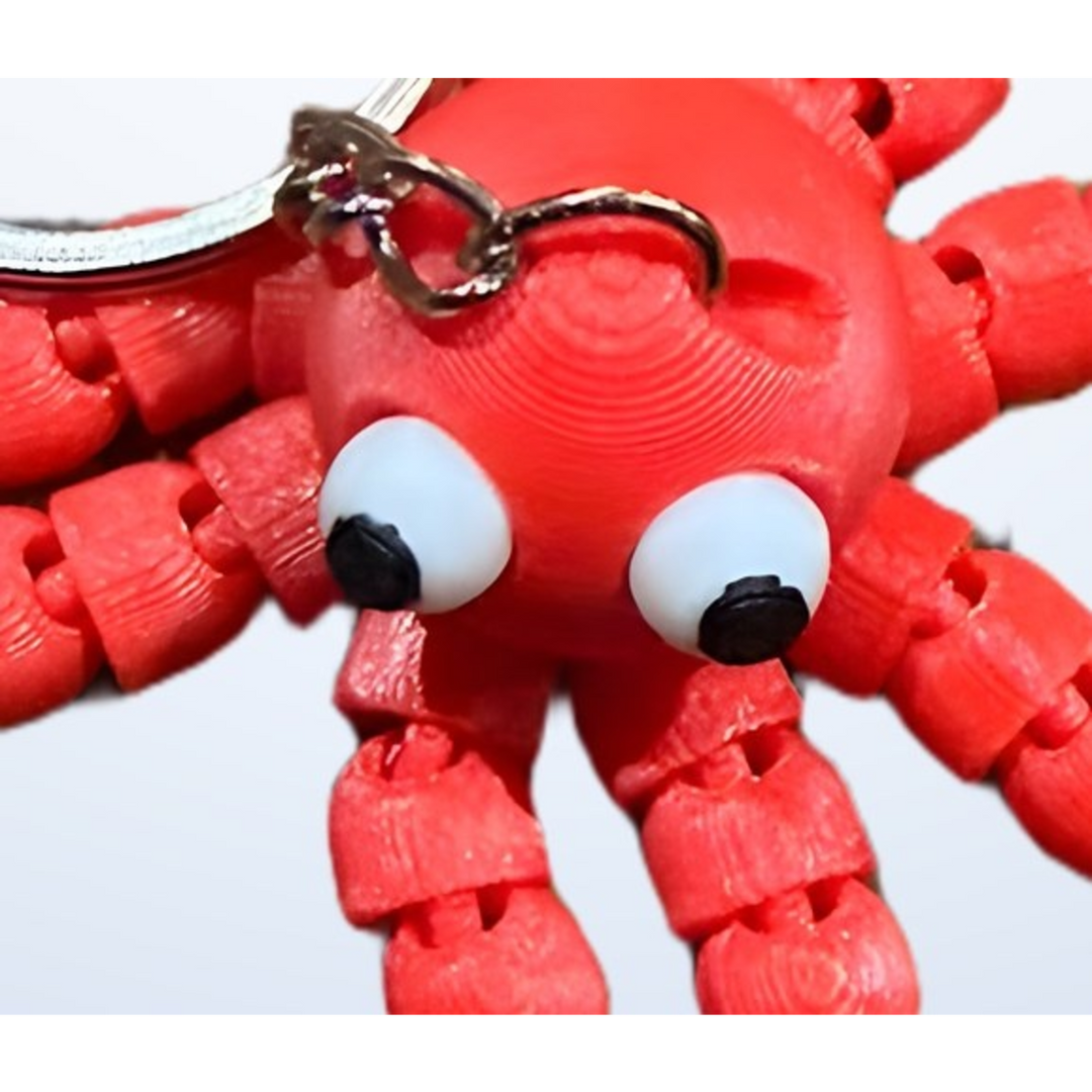 Octopus Keychain