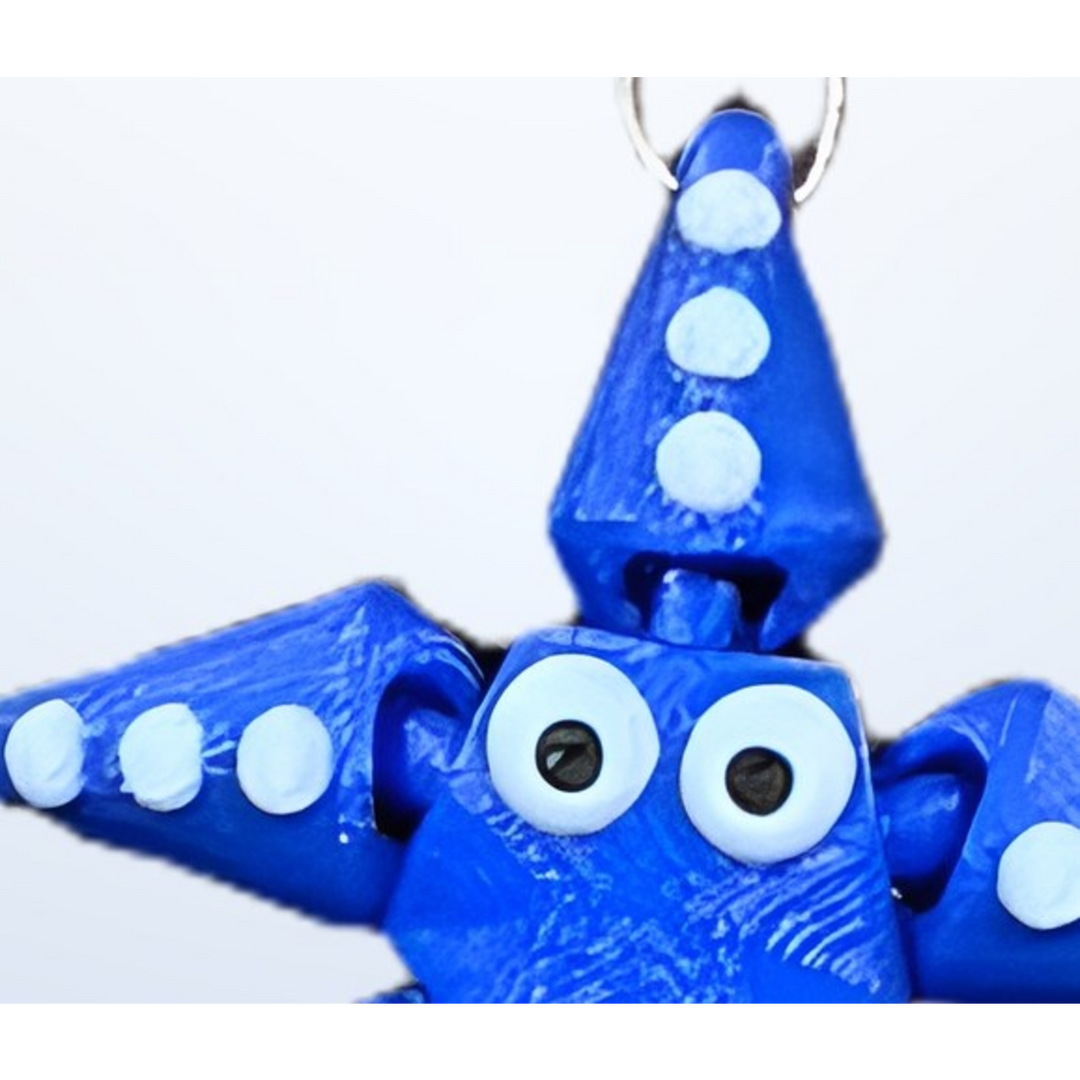 Starfish Keychain