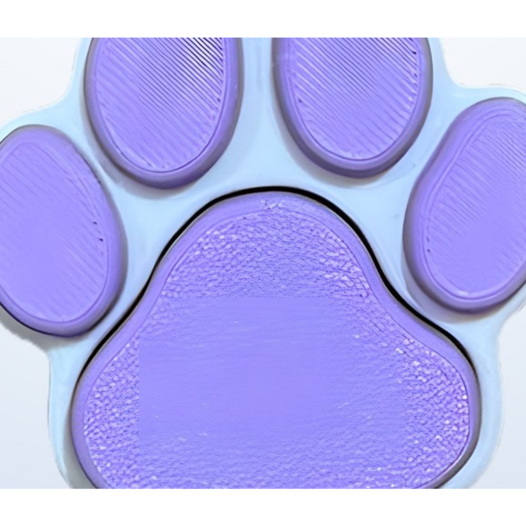 Cat Paw – Lilac Keychain