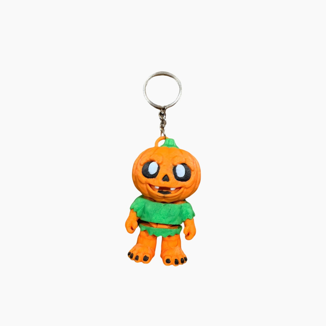Pumpkin Kid Keychain