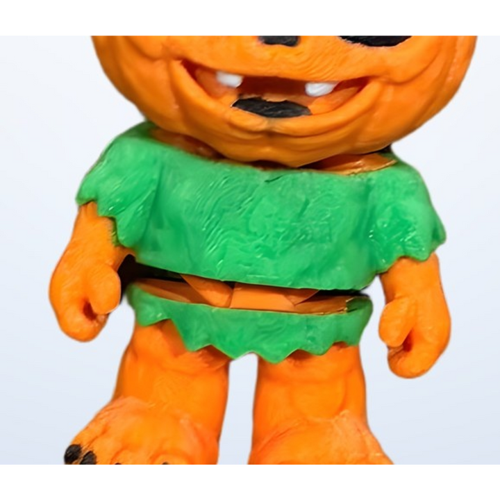 Pumpkin Kid Keychain