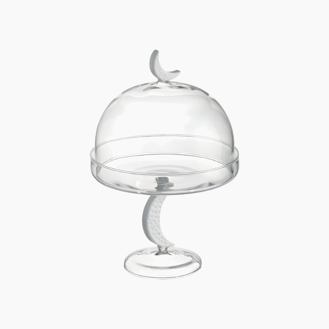 Talet Al Qamar small cake stand with cover