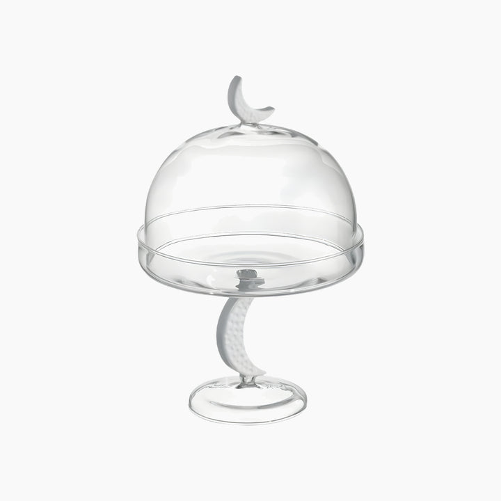 Talet Al Qamar small cake stand with cover