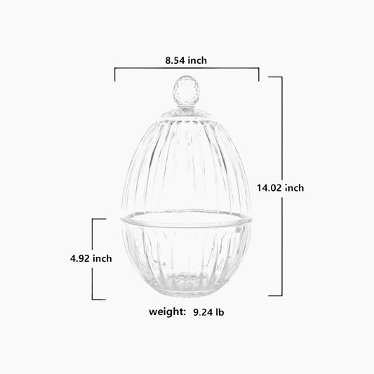 T.H Crystal Utensil Holder