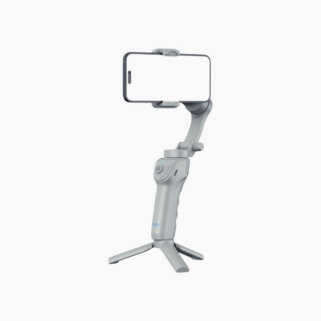 TOKQI M01 360 gimbal phone stabilizer with Bluetooth v5.2