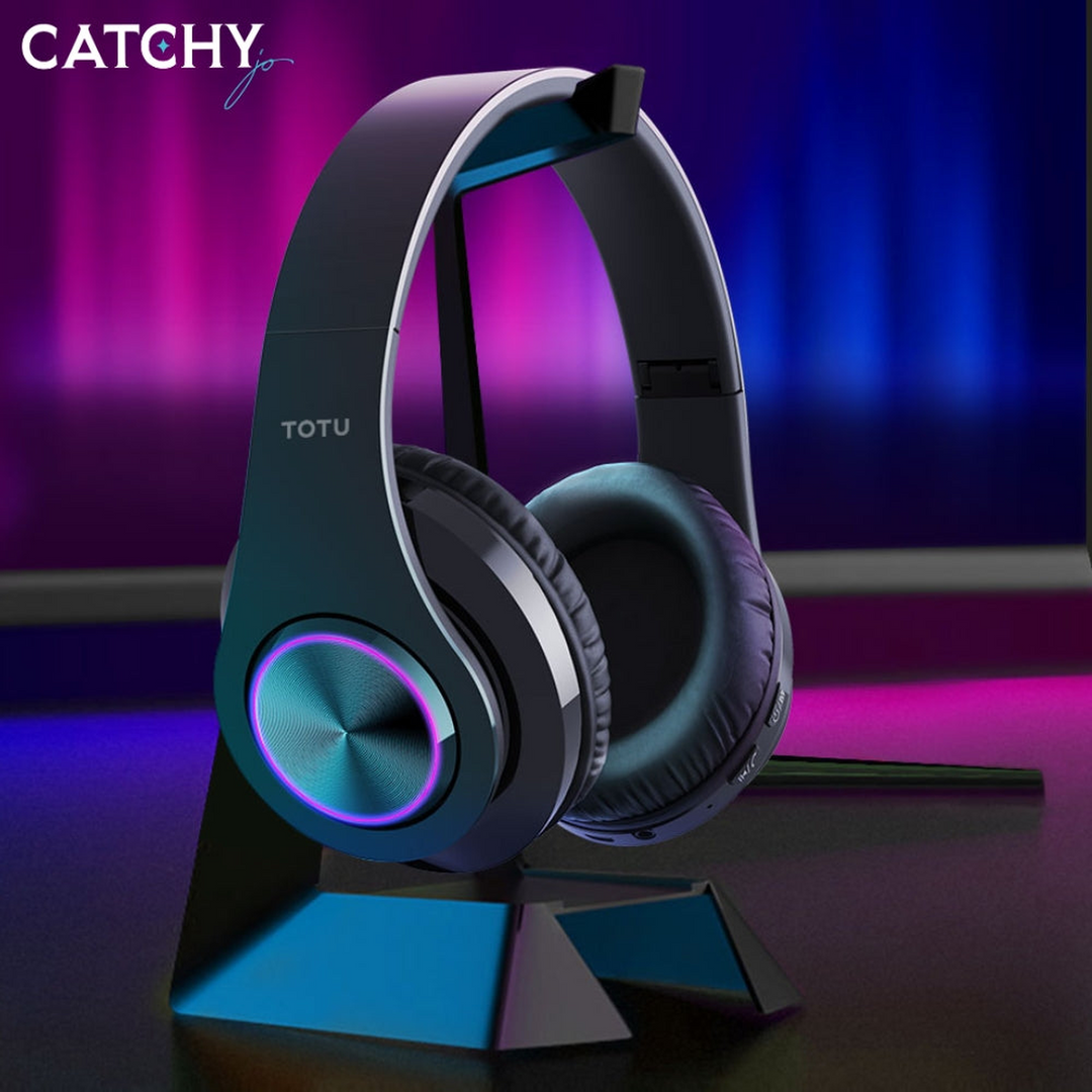 TOTU B39 wireless headset with dazzling breath lamp