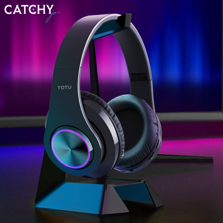 TOTU B39 wireless headset with dazzling breath lamp