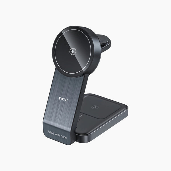Totu Cw-1-W 3-In-1 Magnetic Wireless Charger
