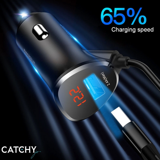 شاحن سيارة TOTU DCCL-06 USB بثلاث مخارج