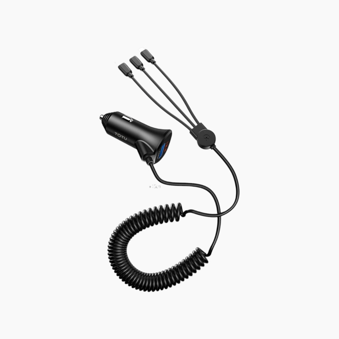 TOTU DCCL-06 USB Car Charger with 3 Output