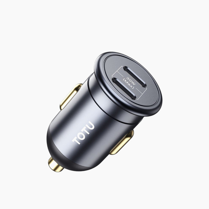 TOTU DCCPD-011 Journey Series fast car charger with dual Type-C ports