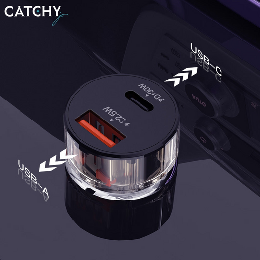 شاحن سيارة TOTU DCCPD-015 USB+Type-C (30 واط)