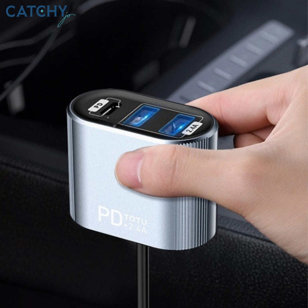 TOTU DCCQ-006 Speedy Series QC + 2.4A Car Charger With Cable