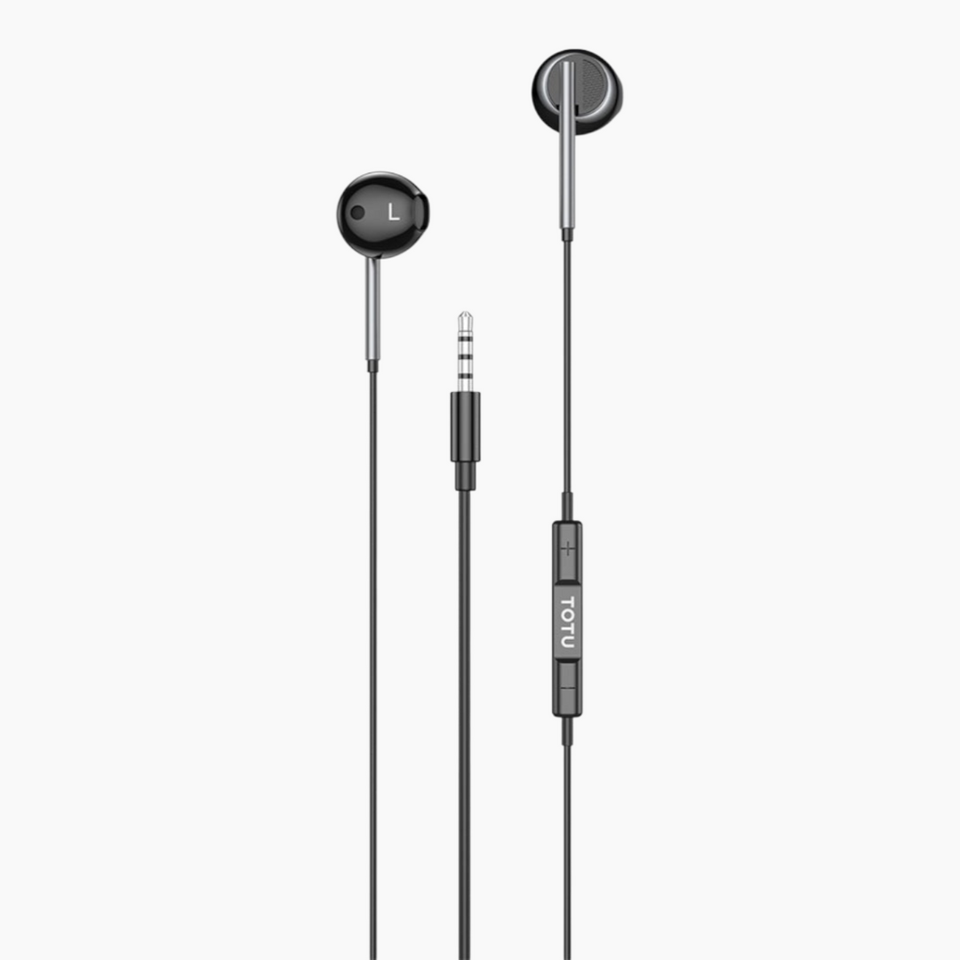 TOTU EP-3 cable control earphones with 3.5mm connection