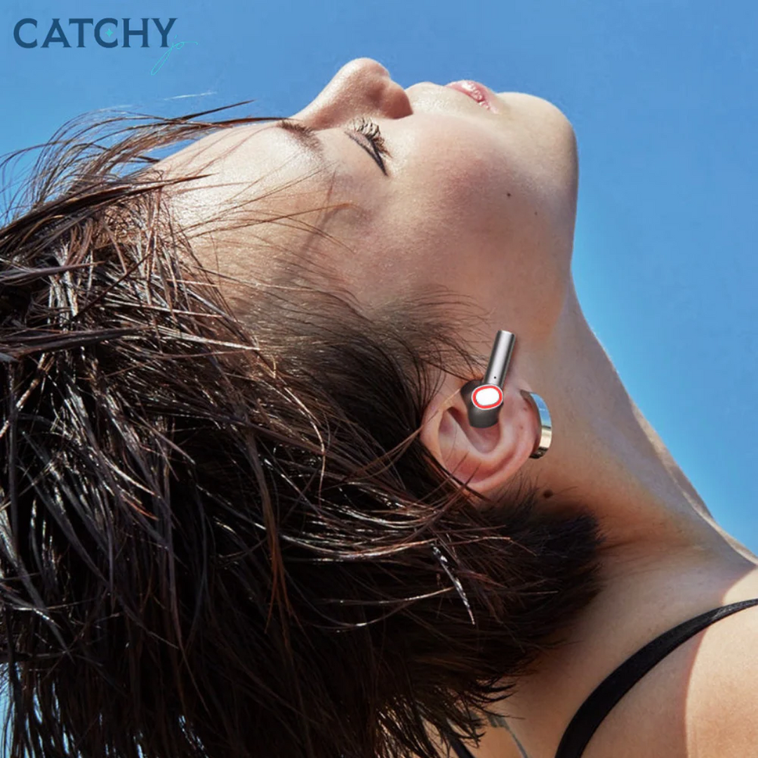 TOTU XT-3 wireless in-ear headphones with digital battery display