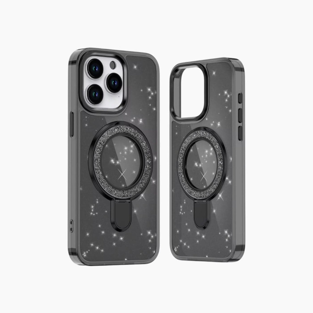 Catchy Jo TPU Magnetic Glitter iPhone Case
