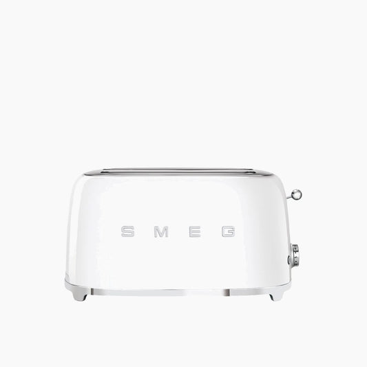 Smeg Toaster 2 Extra-Wide Slots 50's Style Aesthetic 6 Toasting Levels