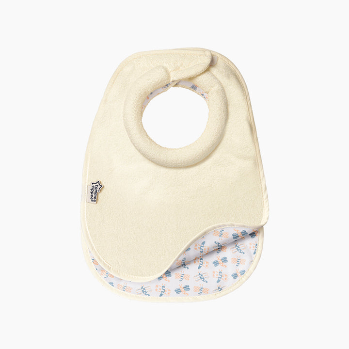 Tommee Tippee Milk Feeding Bibs, 2 Pieces, Blue