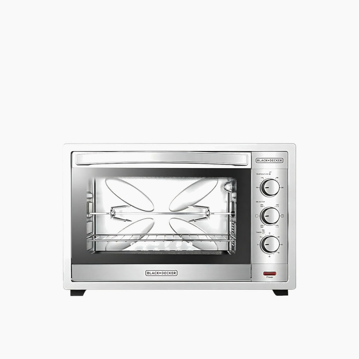 Black + Decker 62L Double Glass Toaster Oven Black + Decker 62L Double Glass Toaster Oven