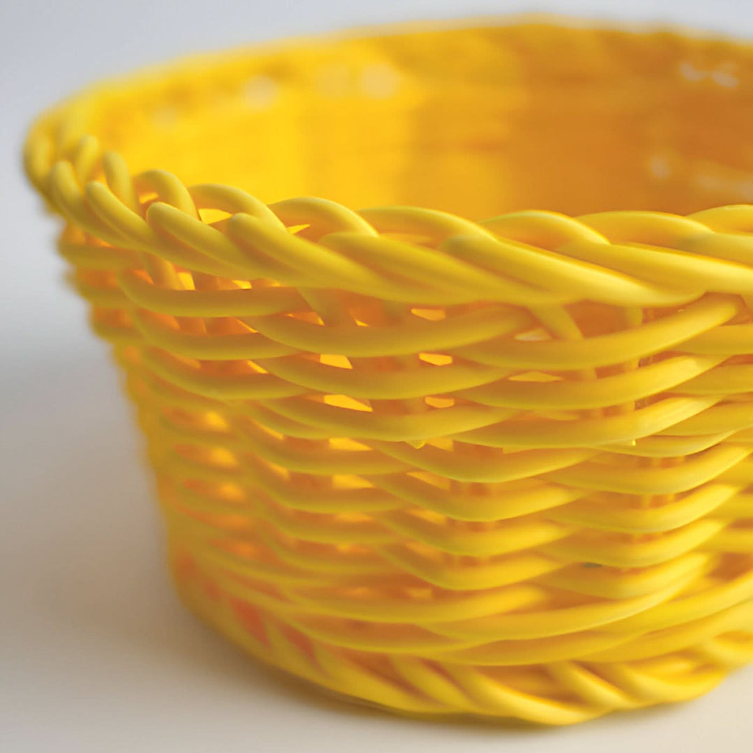Tablecraft Polycarbonate Round Basket