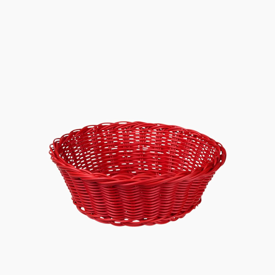 Tablecraft Polycarbonate Round Basket