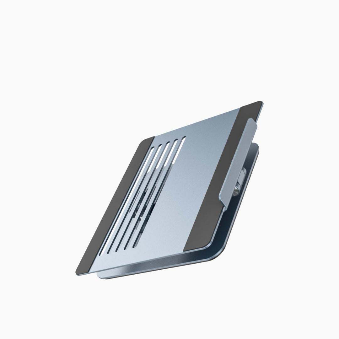 Tabletop holder rotating desktop stand for tablets and laptops
