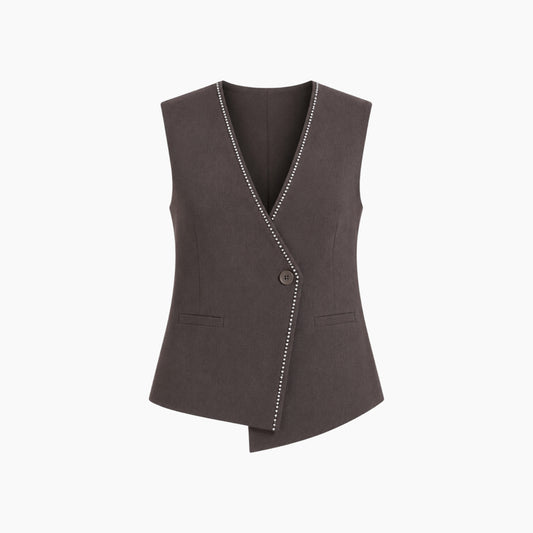 Tailored Sleeveless Vest