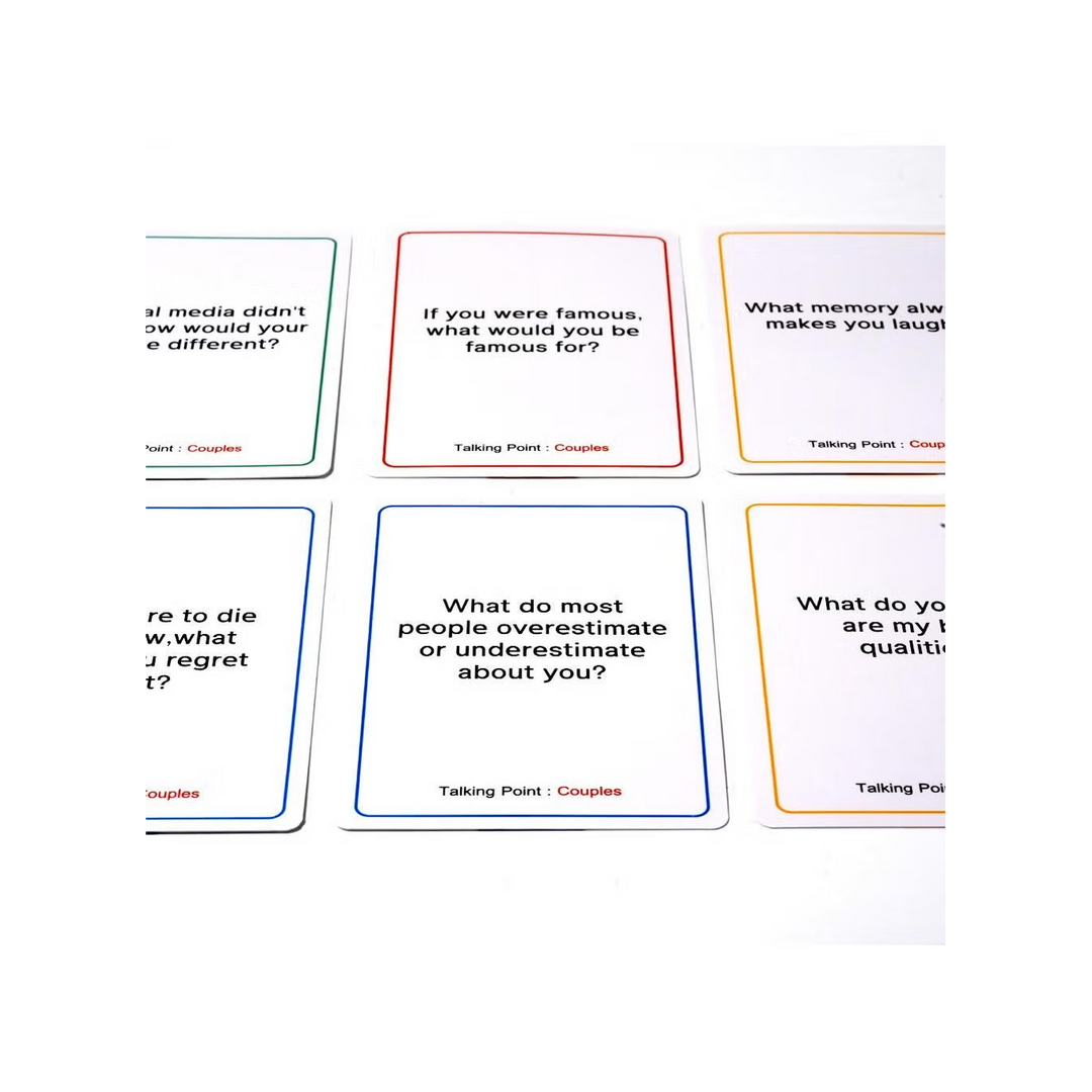 Talking Point Cards Game
