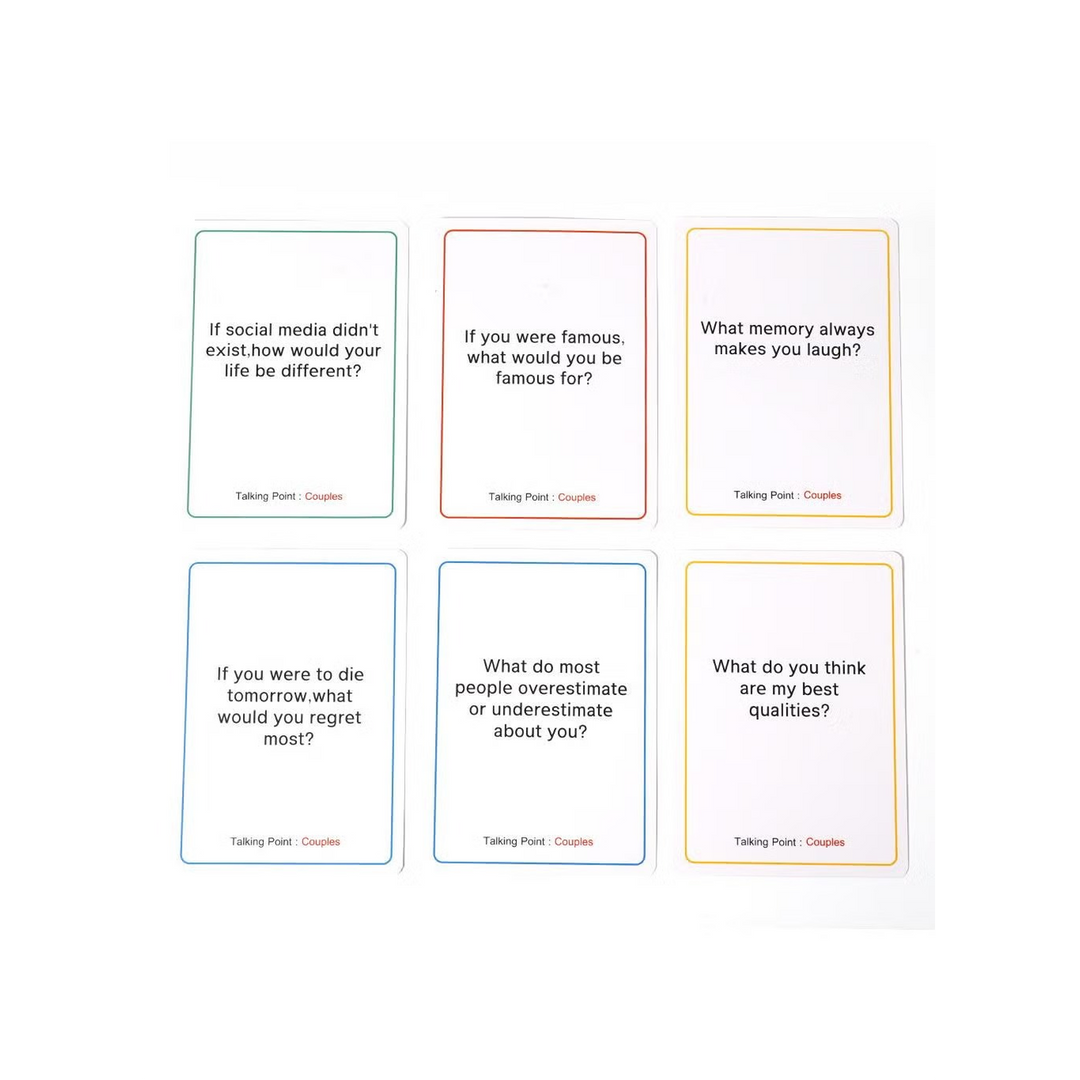 Talking Point Cards Game