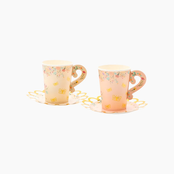 Ma Fete Tea Party Cups & Saucers Set