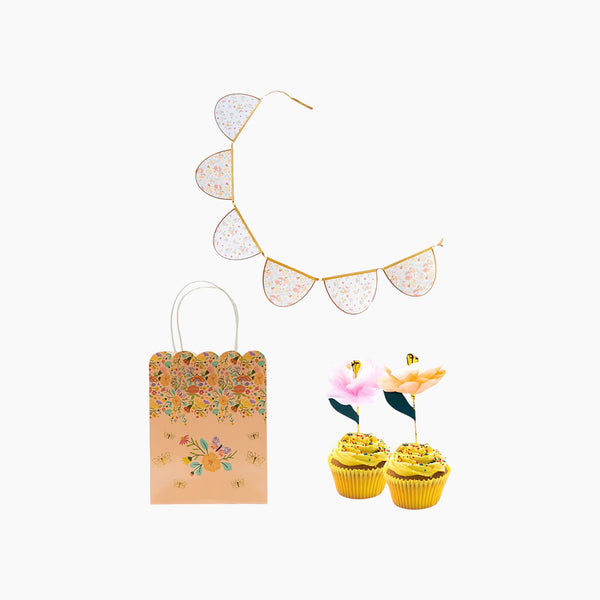 Ma Fete Tea Party Line Decor & Activity Bundle