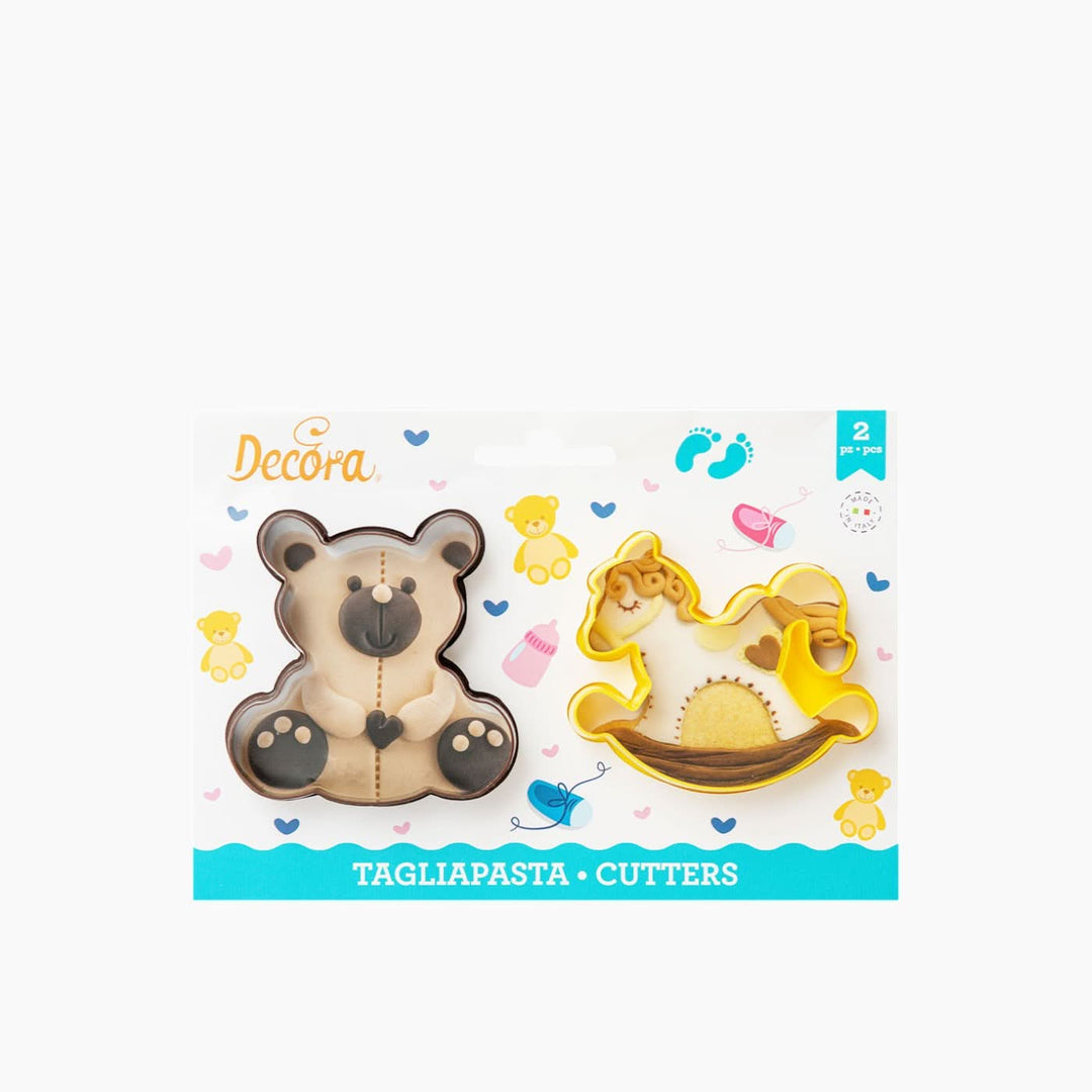 Decora Animal cookie cutter, mouse design, 1 piece