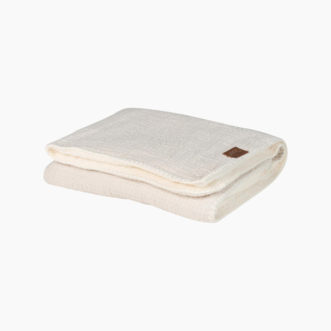 Kidyouknot Teddy Newborn Blanket  Natural Collection