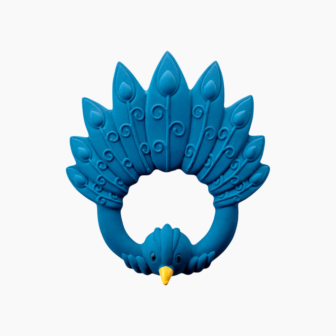Natruba Teether Peacock Blue