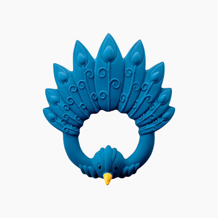 Natruba Teether Peacock Blue