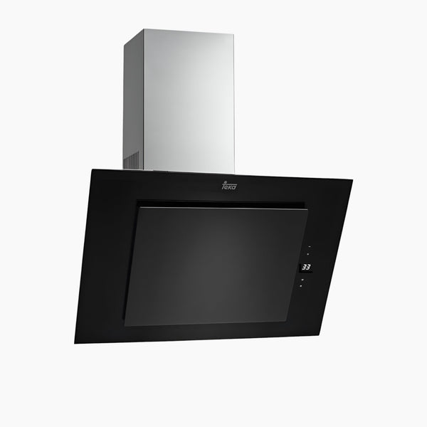 Teka Black Vertical Decorative Hood Touch Control Panel 3 Speeds + 1 Intensive
