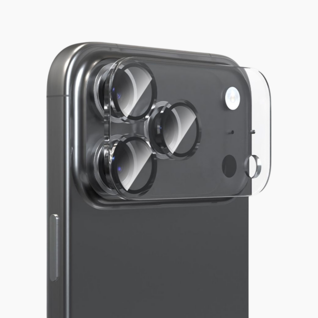 Tempered glass iPhone 17 Pro camera lens protector