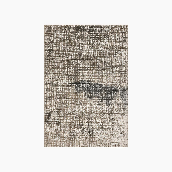 Textured Monochrome Abstract Rug