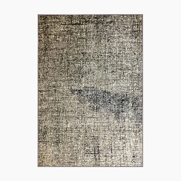 سجادة تجريدية أحادية اللون ذات نسيج محكم