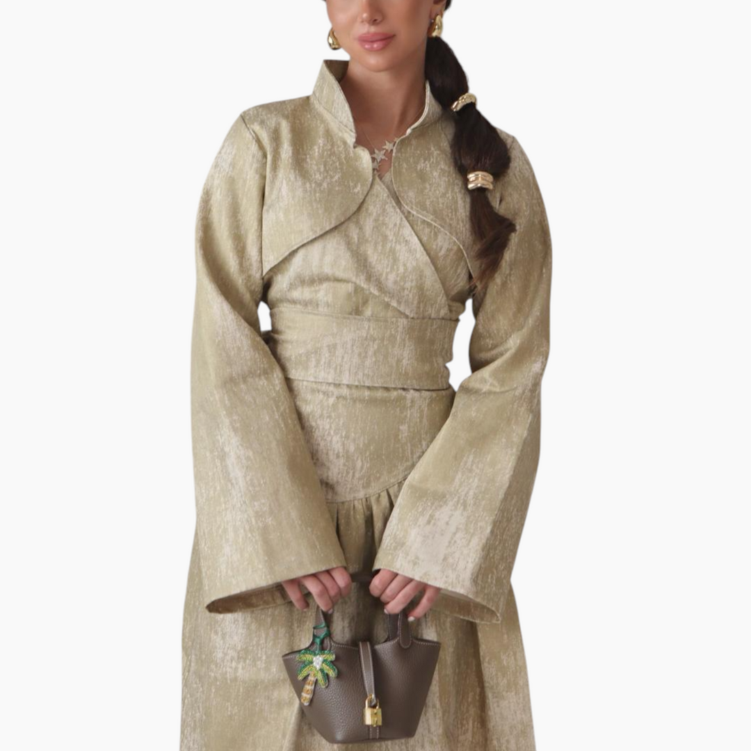 Palme Atelier The Automno Gold Set Outfit