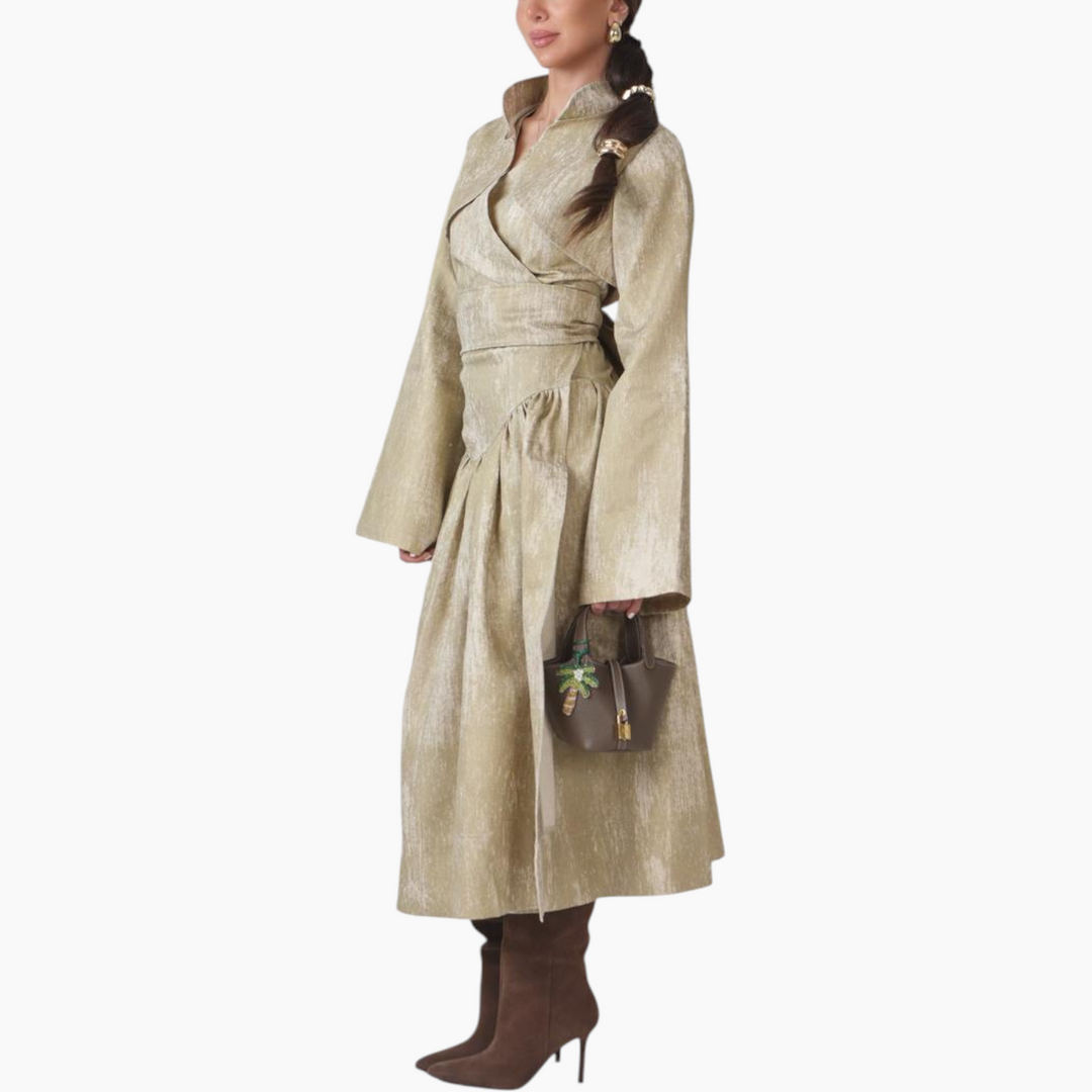 Palme Atelier The Automno Gold Set Outfit