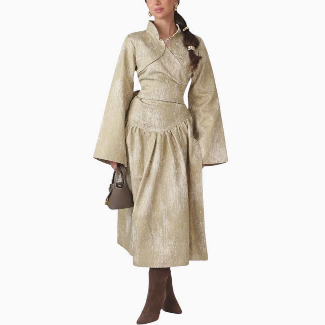 Palme Atelier The Automno Gold Set Outfit