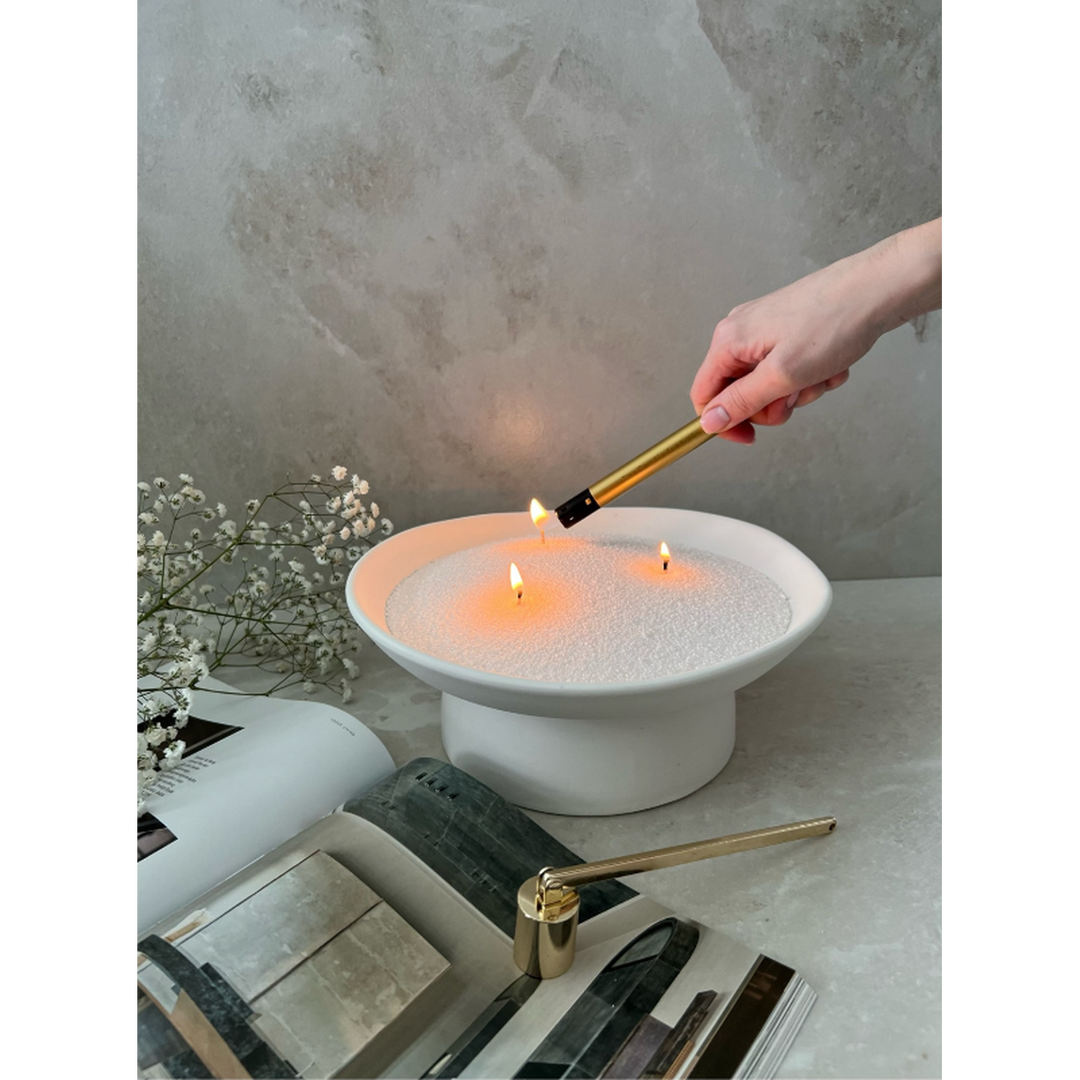 The Candle Dust Sand Candle Breeze
