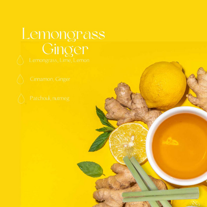 The Candle Dust Sand Candle Lemongrass Ginger