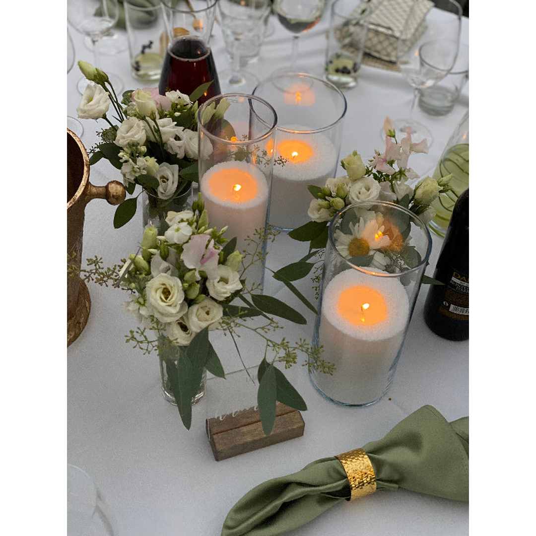 The Candle Dust Sand Candle Lemongrass Ginger