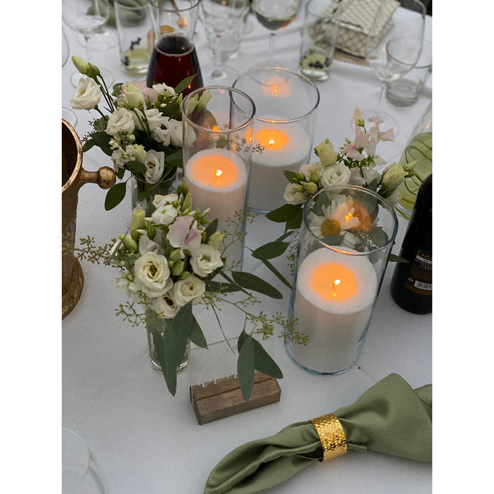 The Candle Dust Sand Candle Lemongrass Ginger