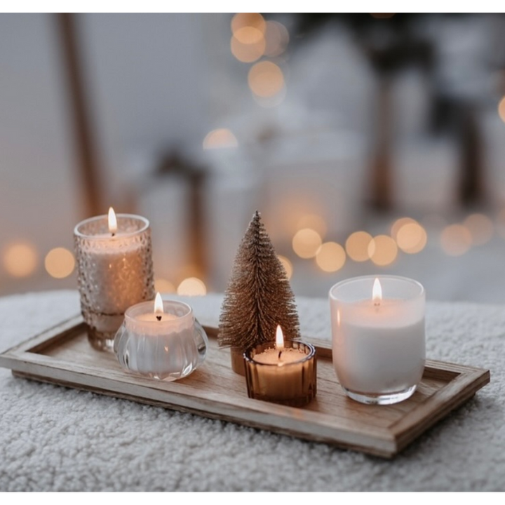 The Candle Dust Sand Candle Mango Lime
