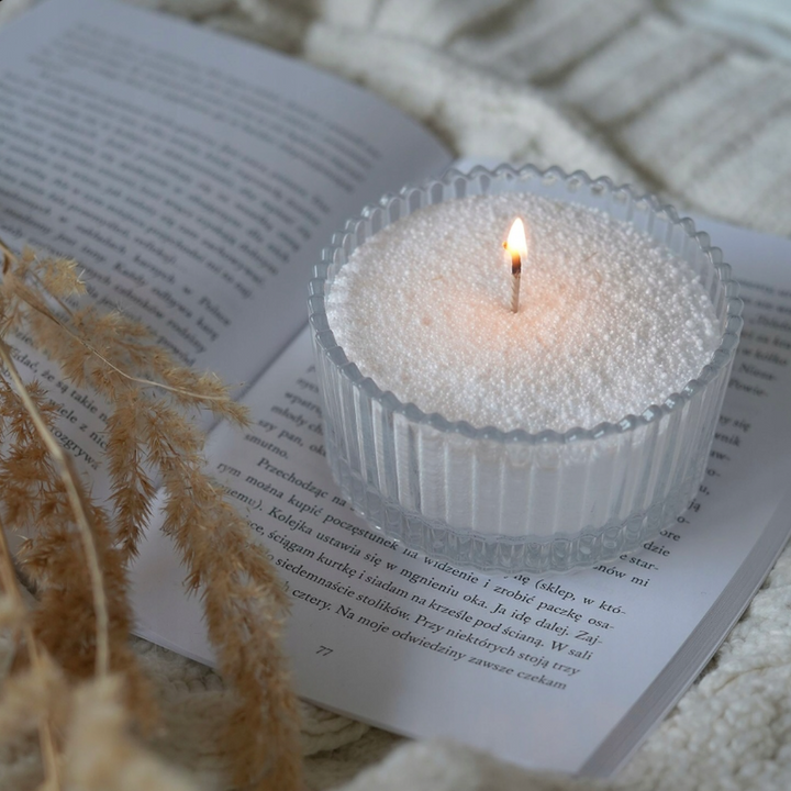 The Candle Dust Sand Candle Mango Lime