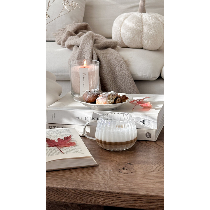 The Candle Dust Sand Candle Mango Lime