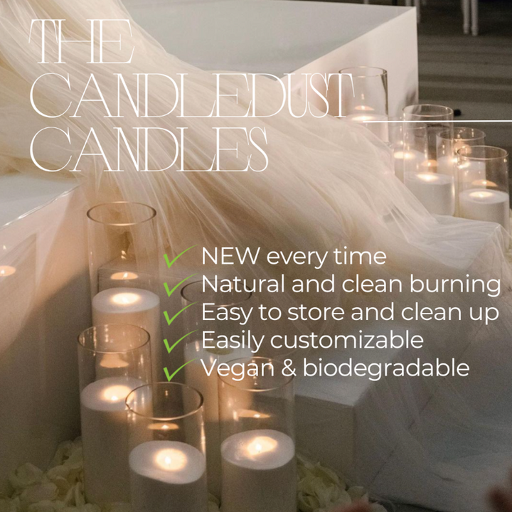 The Candle Dust Sand Candle Midnight